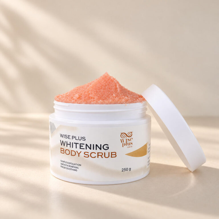 สครับพีชฟองนม Peach Milk Whip Body Scrub ขนาด 250 กรัม