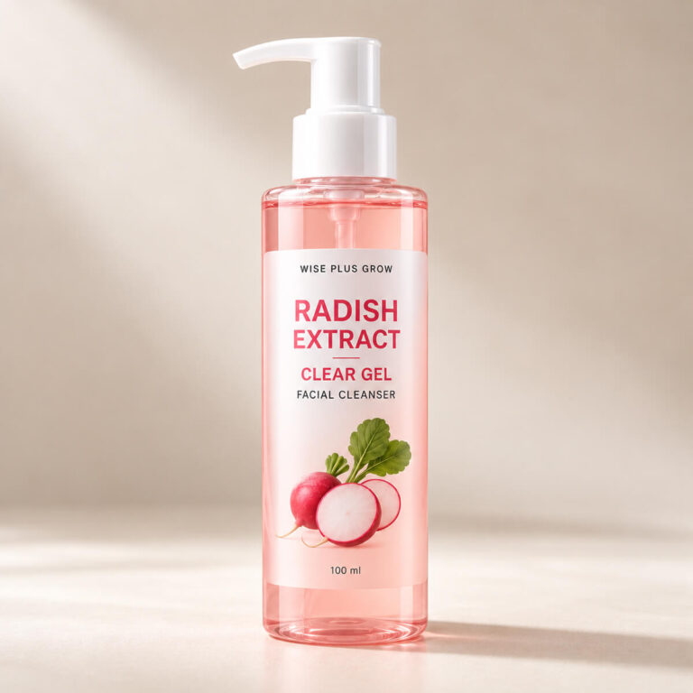 แรดดิช อิคแทรคเคลียร์เจล Radish Extract Clear Gel Facial Cleanser ขนาด 100 มล.